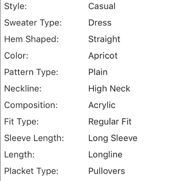 🆕Soft &Classy high neck long sleeve sweater dress - Picture 5 of 7